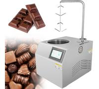 YANGYMM Temperatrice per Cioccolato da 7 Litri, in Acciaio Inox, 1000 W, Professionale, Ideale per la Produzione di Cioccolato e Caramelle