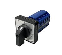 YANHAO LW26-25/5 Manopola dell'interruttore a camma Rotante 6 Posizioni 0-5 Selettore di commutazione 20/25A 5 Poli 20 terminali Contatto in Argento 1 Pezzo (Color : 20A)