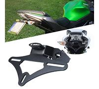 YANHAO Portatarga Moto per Targhe,Universale Titolare della Targa del Motociclo Tail Tidy Fender Eliminator per Kawasaki Z650 Ninja650 2017 2018 2019 2020 Portatarga Porta Accessori (Color : A)