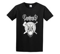 YANHOME Short T-Shirt Ensiferum Sword & Axe Black L