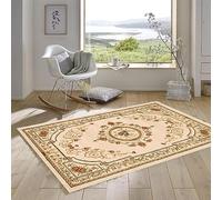 YANHONG Tappeto Cucina Casa 50 x 240 cm Vari Colori E Misure Facile da Pulire Tappeto Lungo e Stretto con Fondo Antiscivolo per Soggiorno Camera da Letto Cucina Bagno, Color Crema