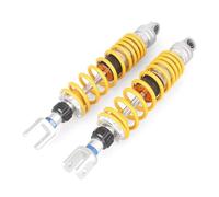 YaniJydQ Ammortizzatore A Molla 2 Pezzi 370 Mm Accessori per Moto Ammortizzatore Posteriore Ad Aria Regolabile Smorzamento per ATV Quad Go Kart
