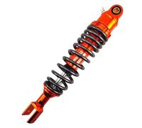 YaniJydQ Ammortizzatore A Molla Ammortizzatore Ad Aria Universale per Moto da 320 Mm, Sospensione Posteriore per Moto, Scooter, BWS Xmax, Aerox, RSZ, Dio, Zoomer, ATV(Arancia)