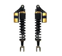 YaniJydQ Ammortizzatore A Molla Forcella da 30 Mm, Molla da 8 Mm, Ammortizzatori Ad Aria per Moto da 400 Mm, per H-da Ya-ha KA-saki ATV