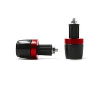 YaniJydQ Tappi di Bilanciamento Slider estremità delle Manopole del Manubrio da 7/8" per 1250 Bandit 650S GSF 250 600 600S 650 650S 650N Tappo del Contrappeso del Manubrio Slider(Rosso)
