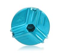 YaniJydQ Tappo Riempimento Dell'olio Motore M19*2.5 per Z1000 Z 1000 2014-2018 Z1000R Z1000SX Viti per Coperchio del Filtro Dell'olio Motore della Motocicletta(Light Blue)