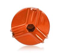 YaniJydQ Tappo Riempimento Dell'olio Motore per CLX700 700CLX CL-X700 700 CLX 2023 2024 2025 M20*2.5 Moto CNC Motore Moto Tappo Serbatoio Carburante Coppa Olio Copertura(Arancia)
