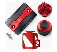 YaniJydQ Tappo Riempimento Dell'olio Motore per MT07 MT 07 2014-2023 2021 2022 Accessori Freno Anteriore E Posteriore Tappo Serbatoio Carburante Tappo Olio Guscio Protettivo(Rosso,D)