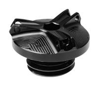 YaniJydQ Tappo Riempimento Dell'olio Motore per Varadero XL1000V XL1000 XL125 V XL 1000 125 V 2013 2012 2011 2010 2009 2008 2007 Coperchio Tappo Coppa Olio Motore Moto(Nero)