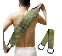 YANINEE Spugna posteriore double face per doccia, modello migliorato, con maniglie, scrub corpo
