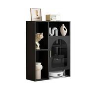 YANIR-137 Armadietto portaoggetti a forma di robot, piccolo scaffale per la casa, per soggiorno, libreria, libreria, economia, armadio stretto per soggiorno (80 x 40 x 95 cm)
