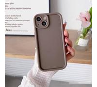 YANJIEER ESONG Cover per Honor X8A 4G, Custodia Sottile Silicone Aesthetic Elegante Dolce e Moda per Ragazze Donne, Morbida in TPU Antiurto Slim Case Marrone