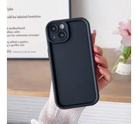 YANJIEER ESONG Cover per Honor X8A 4G, Custodia Sottile Silicone Aesthetic Elegante Dolce e Moda per Ragazze Donne, Morbida in TPU Antiurto Slim Case Nero