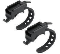 yanjin Supporto per Faretto da Bici Staffa Porta Lampada Sicura Supporto Regolabile per Torcia da Bici Morsetto Stand per Luce Anteriore per 318 EOS210,2pcs