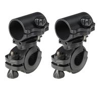 yanjin Supporto per Luci da Bicicletta 2 Pezzi Universale Rotazione A 360° Supporto per Torcia da Bicicletta per Accessori da Bici
