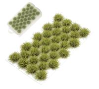YANJINGHE 32 Pezzi Erba Statica Ciuffi, Modellano l'erba che fa i Ciuffi, Modellismo Erba, per DIY, Modellismo Ferroviario, Scene di Gioco in Miniatura e Paesaggi Ferroviari (Erba Primaverile)
