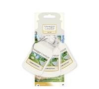 Yankee Candle 1114305E Deodoranti per Auto, Car VasoPacchetto di 3, Clean Cotton