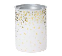 Yankee Candle 1521374 Holiday Party MW Poma, cristallo, oro, coperchio argento, 10 x 10 x 15 cm