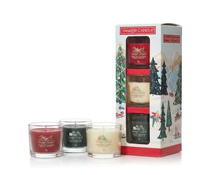 Yankee Candle 3 Mini Filled Votive Christmas Classics Set