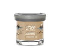 Yankee Candle Amber & Sandalwood - Signature Candela Piccola, 122g