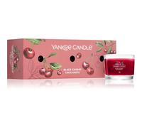 Yankee Candle Set Regalo Candele profumate, Miscela di Cera di soia, Black Cherry, One Size