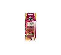 Yankee Candle 1133672E Deodorante Auto Jar Black Cherry, Rosso, 7.7x19.7x0.7 cm