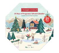 Yankee Candle - Tea Light Candles Calendario dell'Avvento 2025 - Ghirlanda - Calendario Avvento
