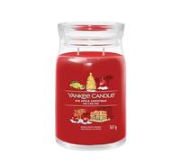 YANKEE CANDLE, CANDELA GIARA GRANDE, BIG APPLE CHRISTMAS, CASA, PROFUMATOLRI AMBIENTI