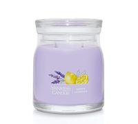 Yankee Candle Candela in barattolo medio con fragranza Lemon Lavender
