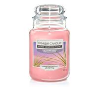 Yankee Candle - Candela Island Sunset, al profumo paradisiaco di frutta tropicale e agrumi, brezza calmante di un tramonto sull'isola, misura: grande