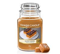 Yankee Candle Candela profumata | Candela in giara grande della Caramello Salato | Candele a lunga combustione: fino a 150 ore | Regali perfetti per le donne
