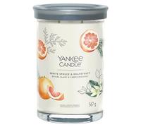 Yankee Candle Candela Tumbler Signature White Spruce & Grapefruit (abete bianco e pompelmo) - Candela profumata - 567,0 g