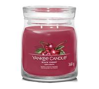 Yankee Candle Black Cherry candela profumata Signature 368 g