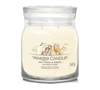 Candela Soft Wool & Amber Giara Signature Media 368 gr Yankee Candle