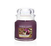 Yankee Candle Candela Profumata In Barattolo Medio, Fiori Al Chiaro Di Luna, 9.7 x 9.7 x 13.5 cm; 411 grammi