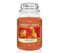 Yankee Candle Candela profumata in giara grande | Arancia piccante | Durata Fino a 150 Ore | Regali perfetti per le donne