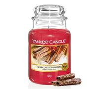 Candela Sparkling Cinnamon Giara Grande 623 gr Yankee Candle