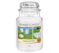 Yankee Candle Clean Cotton candela profumata 623 g