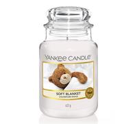 Yankee Candle Candela profumata in giara grande | Coperta morbida | Durata Fino