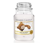 Yankee Candle Candela profumata in giara grande | Coperta morbida | Durata Fino a 150 Ore