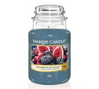 Yankee Candle Mulberry & Fig Delight candela profumata 623 g unisex