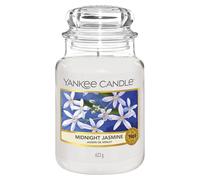 Yankee Candle Candela profumata in giara grande | Gelsomino notturno | Durata Fino a 150 Ore | Regali perfetti per la festa della mamma per le donne