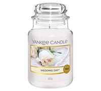 Yankee Candle Candela profumata in giara grande | Giorno del matrimonio | Durata Fino a 150 Ore