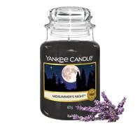 Yankee Candle Candela profumata in giara grande Notte di Mezza Estate Durata