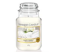 Yankee Candle Candela profumata in giara grande Soffici asciugamani Durata Fino