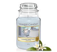 Yankee Candle Candela profumata in giara grande | Un posto calmo e tranquillo |