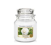 Yankee Candle Classic Medium Jar Candles Candela profumata 411 g variante Camelia Bloosom