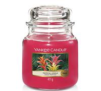 Yankee Candle Candela profumata in giara media | Giungla tropicale | Durata Fino a 75 Ore