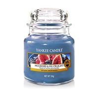Yankee Candle Candela profumata in giara piccola, Delizia al gelso e ai fichi, Durata Fino a 30 Ore