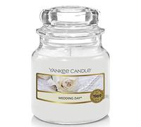 Yankee Candle Candela profumata in giara piccola | Giorno del matrimonio | Durata Fino a 30 Ore